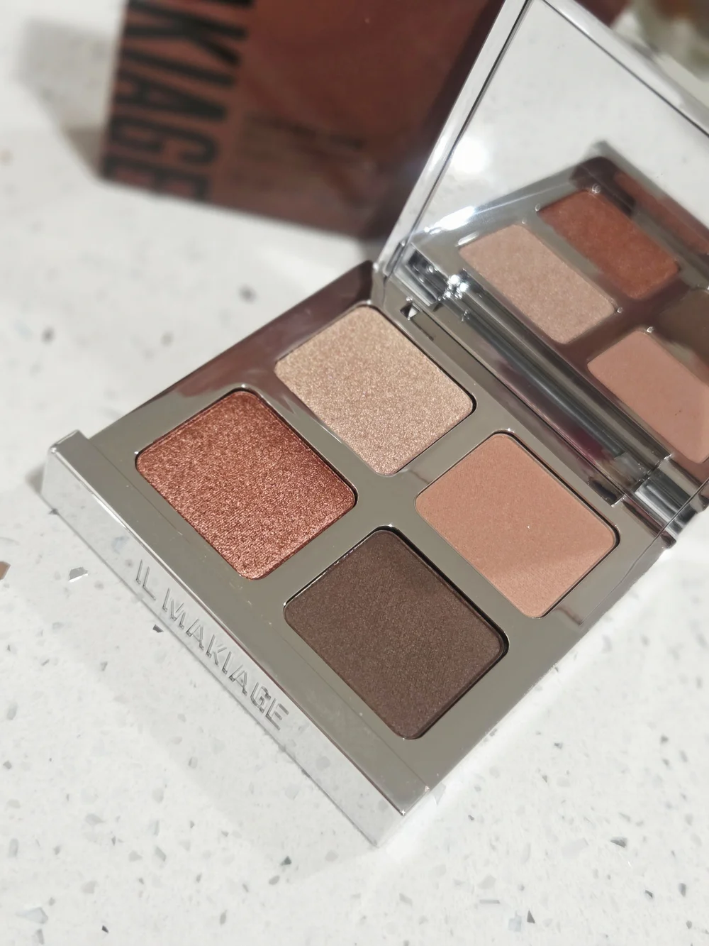 IL MAKIAGE Copper Rose Eyeshadow Quad - Color Boss Squad 990 REAL DEAL